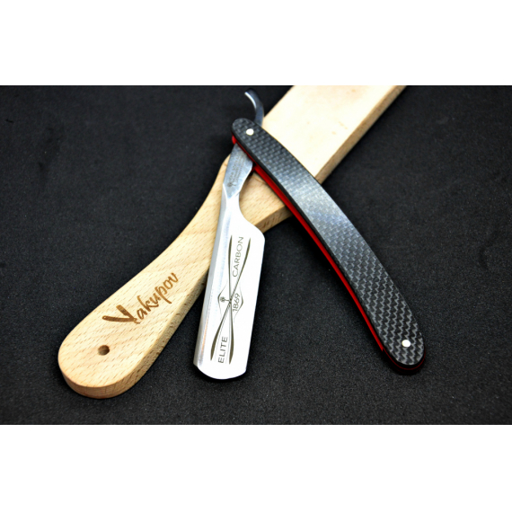 BK140544 Elite Carbon 3.0 - бритва, 6/8, Carbon Steel, рук.-черн.карбон