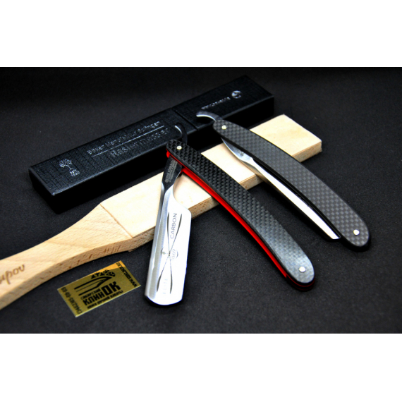 BK140544 Elite Carbon 3.0 - бритва, 6/8, Carbon Steel, рук.-черн.карбон
