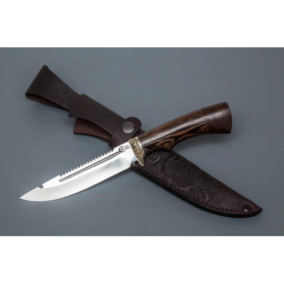 Нож "Щука", сталь 95х18, венге, литье